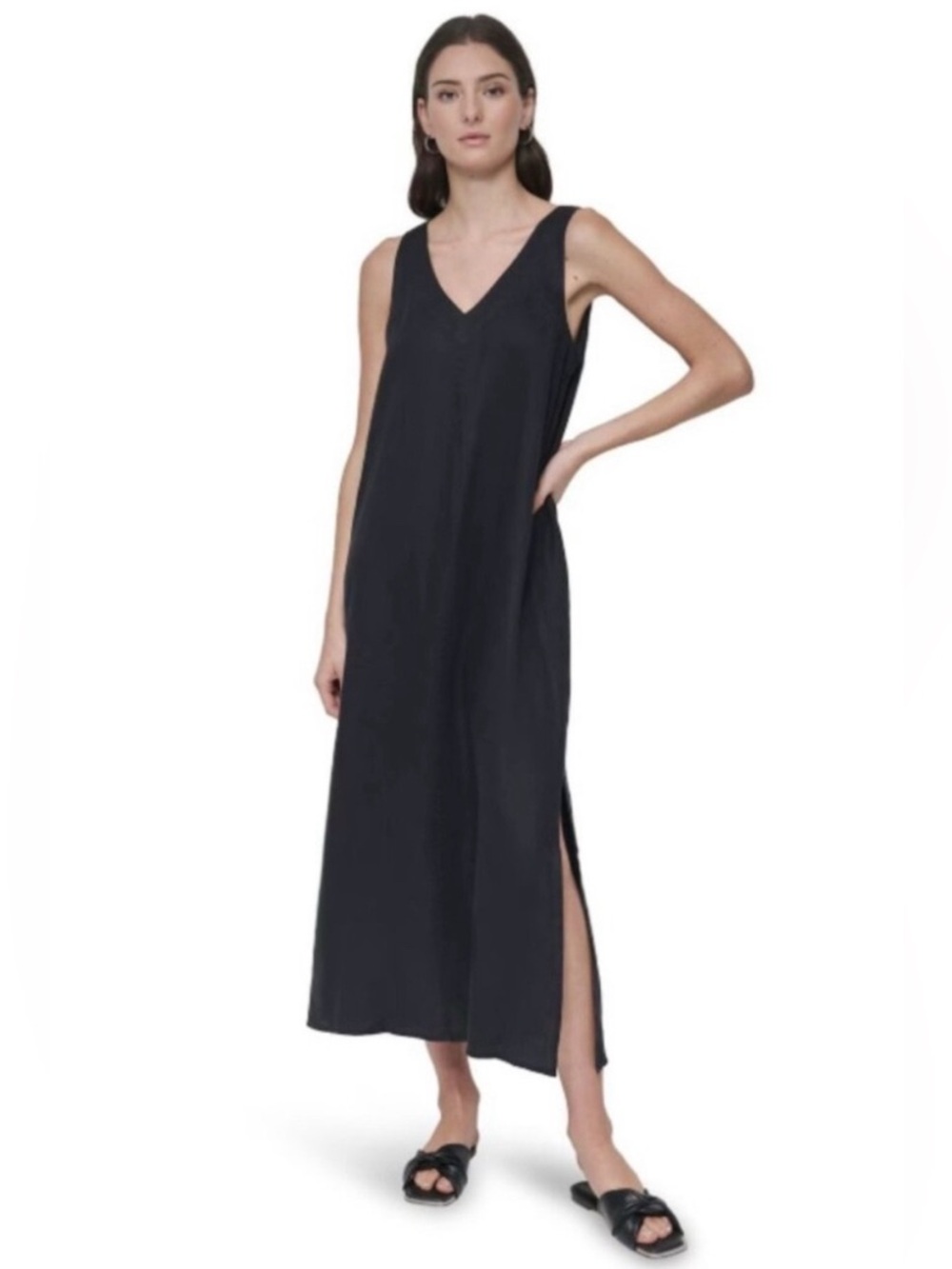 DKNY Linen Blend Dress Size XXL - NWOT